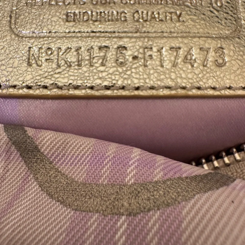 Coach Plaid Shoulder Bag - Picture 12 of 15